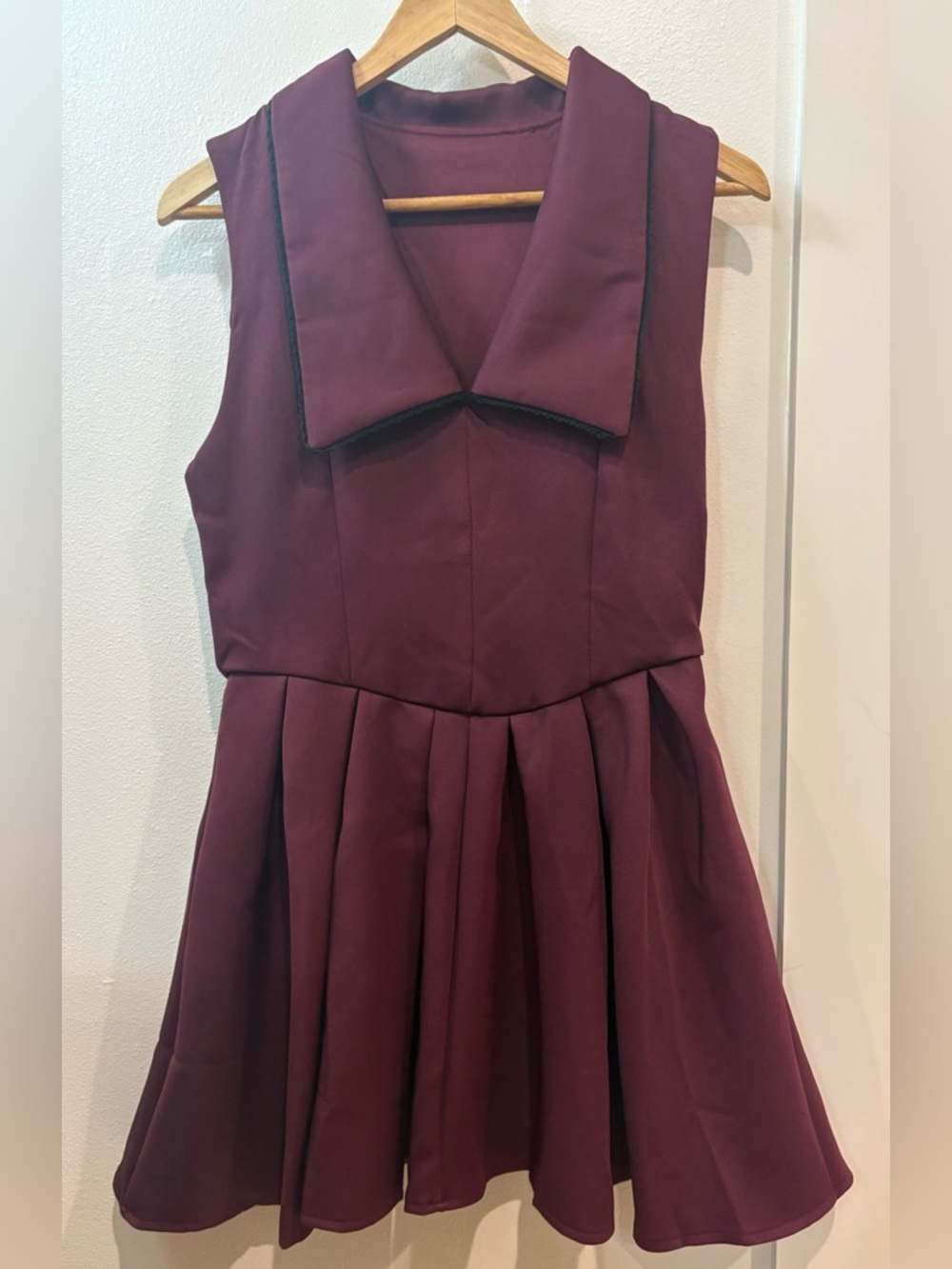 Boutique Sleeveless Pleated Schoolgirl Dress